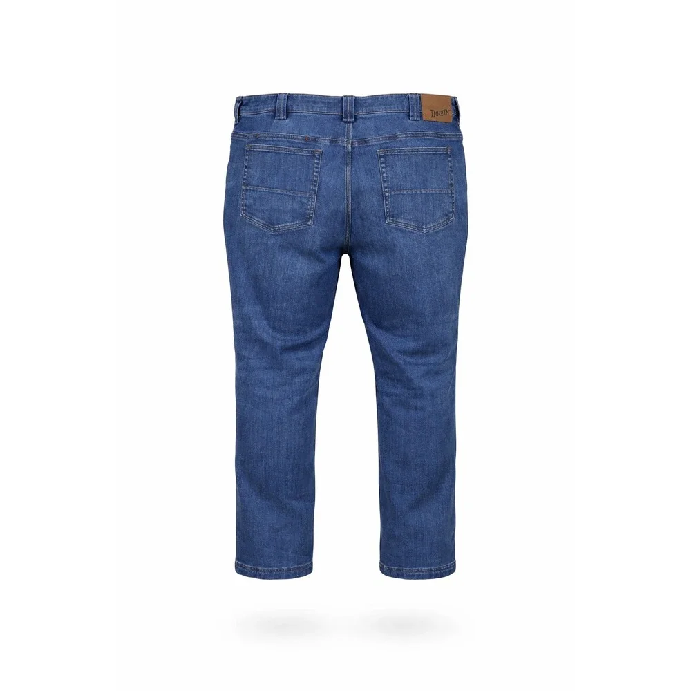 Duluth Trading Ballroom Double Flex Jeans Mens 42x30 Blue Standard Fit Stretch